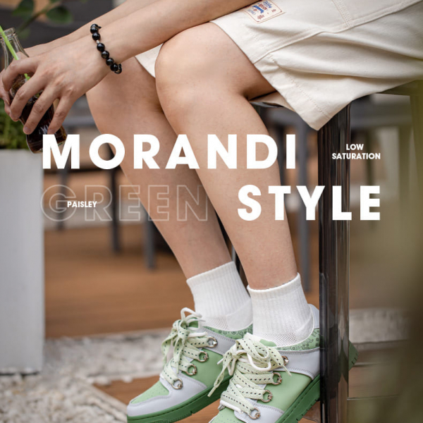 SNEAKERS MLAB MORANDI GREEN SS2022