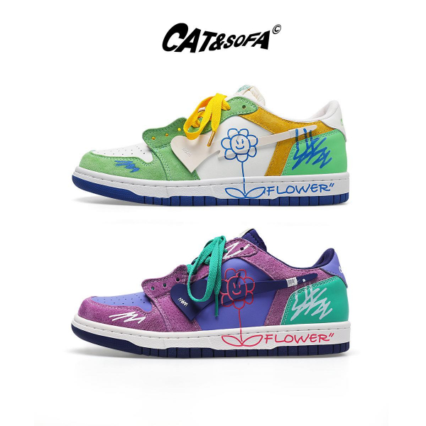 SNEAKERS CAT&SOFA LOVE THUNDER FLOWER COLLECTIONS 2022