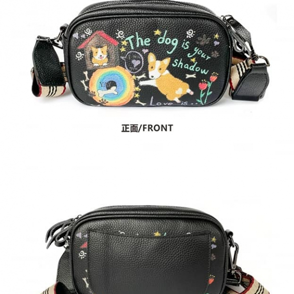 BAG ASSCL HAND-PAINTED GRAFFITI SS2022