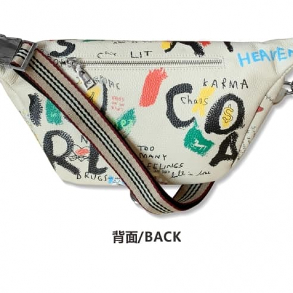 ASSCL PERSONALITY HAND-PAINTED GRAFFITI CHEST BAG SS2022