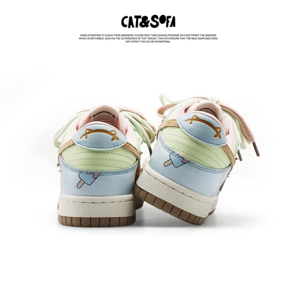 SNEAKERS CAT&SOFA LOVE ICE CREAM NEW COLLECTION SS2022