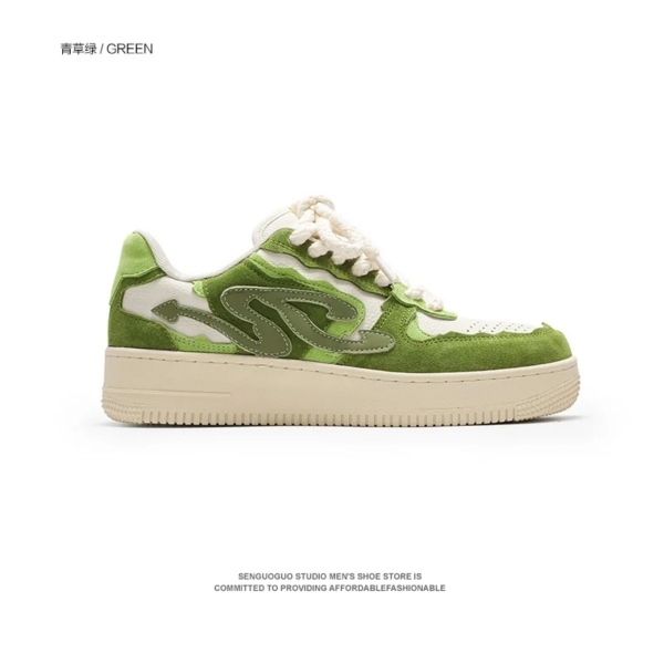 SNEAKERS SENGUOGUO SNAKE CASHEW SS2022