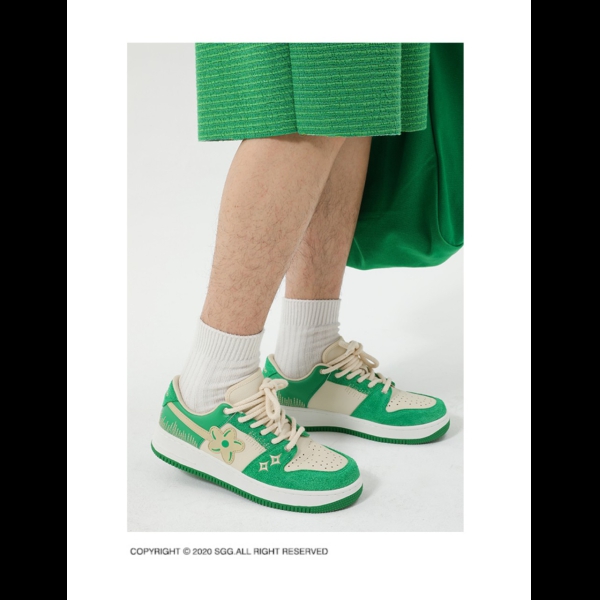 SNEAKERS SENGUOGUO DESCONTRUCTED GREEN SS2022