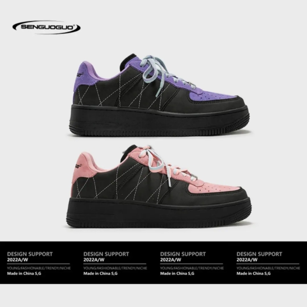 SNEAKERS SENGUOGUO DEATH BLACK COLLECTION SS2022